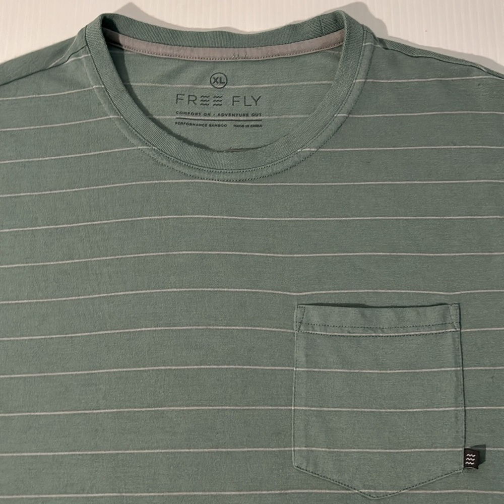 XL Free Fly Performance Bamboo Pocket Tee